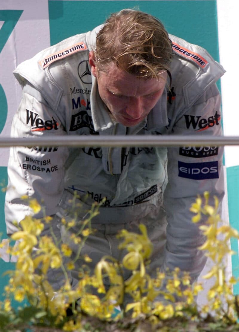 Mika Hakkinen Malaysia 1999