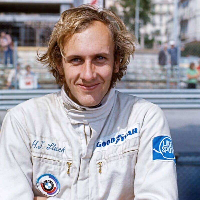 Hans Stuck Smiling at Monaco in 1974