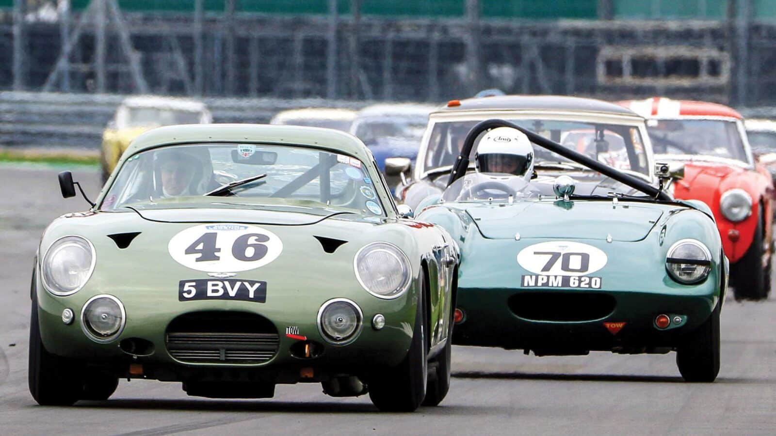 Historic endurance at Donington Park