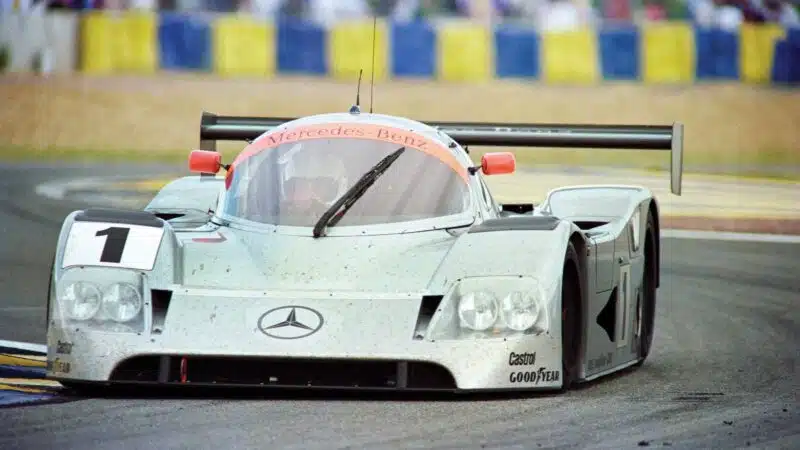 Jochen Mass leads Le Mans 1991