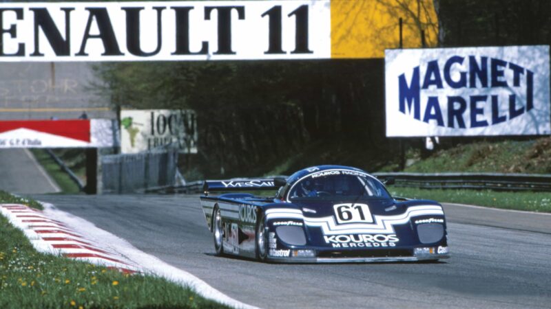 John Nielsen and Henri Pescarolo in 1986