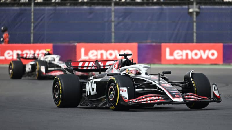 Kevin Magnussen Haas 2024 Mexican GP