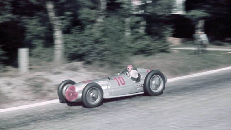 Manfred von Brauchitsch in the 1938 Swiss GP