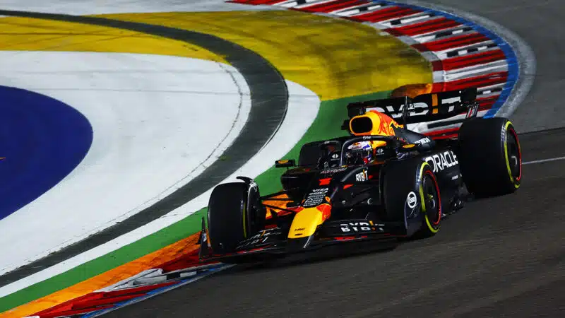 Max Verstappen in 2024 Singapore Grand Prix