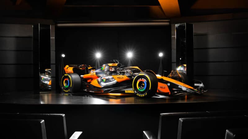 McLaren Chrome livery for 2024 US Grand Prix