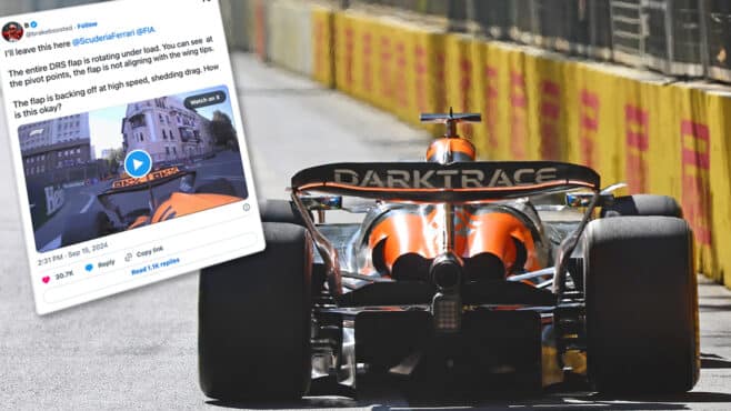 F1’s social sleuths: The viral post that forced McLaren wing redesign