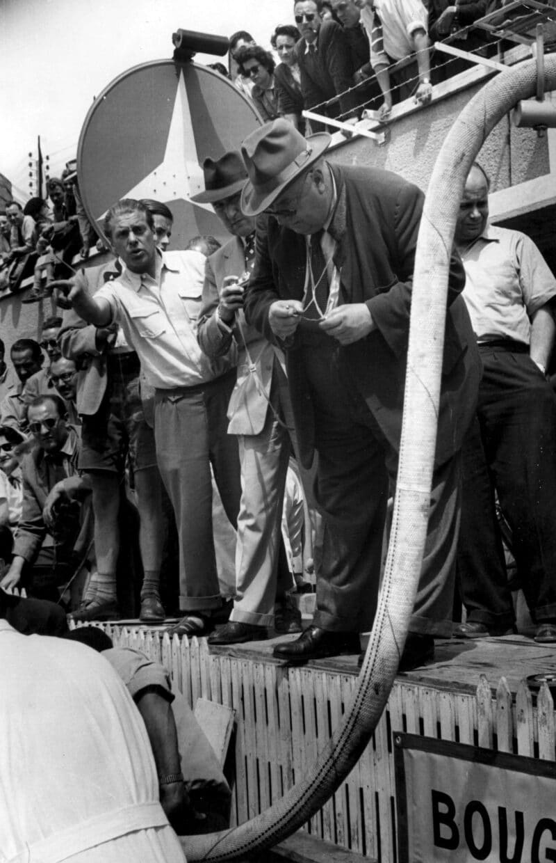 Mercedes-Benz racing manager Alfred Neubauer