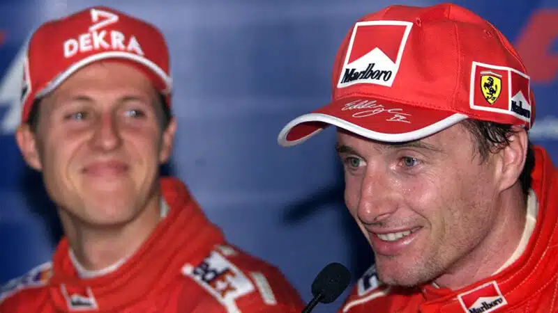 Michael Schumacher Eddie Irvine