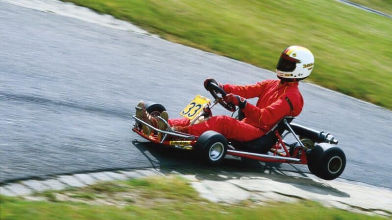 Michael Schumacher karting circuit