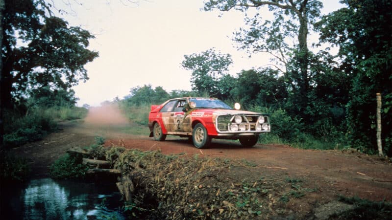 Michele Mouton 1982 Ivory Coast Rally Audi