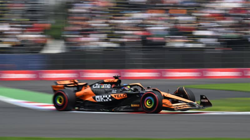 Oscar Piastri McLaren 2024 Mexican GP