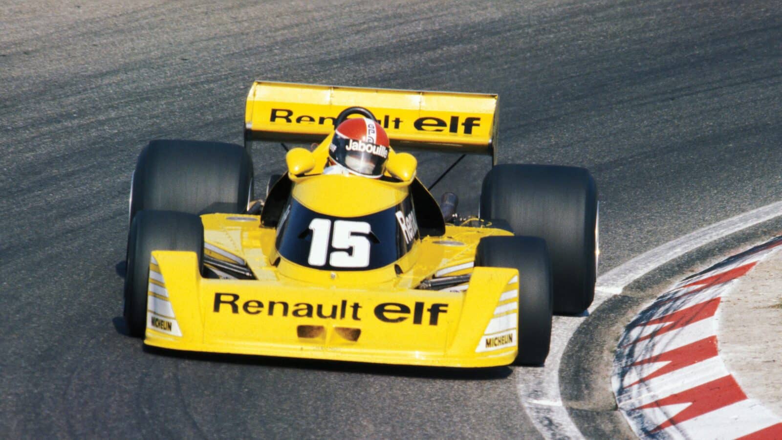 Renault turbo engine 1977 Dutch GP Zandvoort