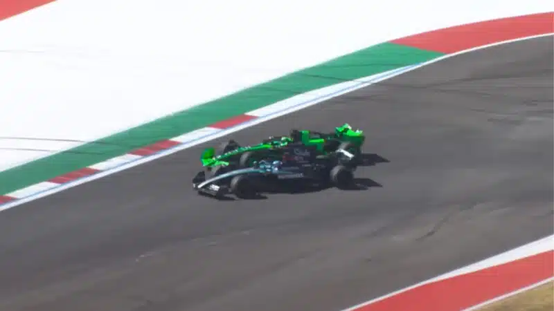 Bottas and Russell at COTA 2024 US Grand Prix