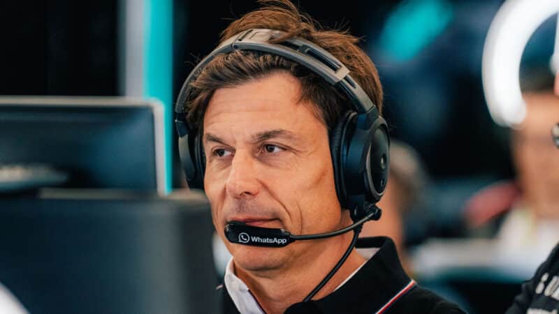 Toto Wolff Mercedes 2024 US GP Austin