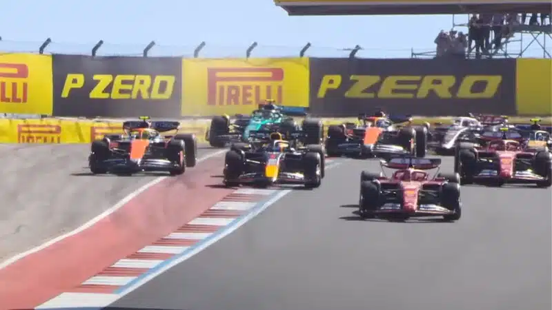 The start of the 2024 US Grand Prix