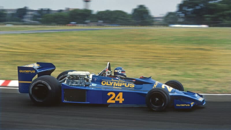 Galica during practice at the 1978 Argentine GP