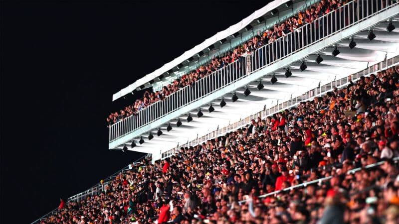 2023 Las Vegas GP crowd spectators