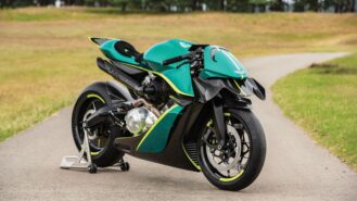 The only Aston Martin 001 Pro motorbike currently available in the UK