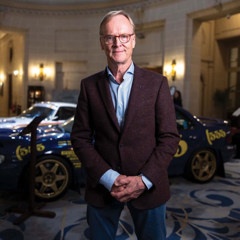 Ari Vatanen at the RAC in Pall Mall