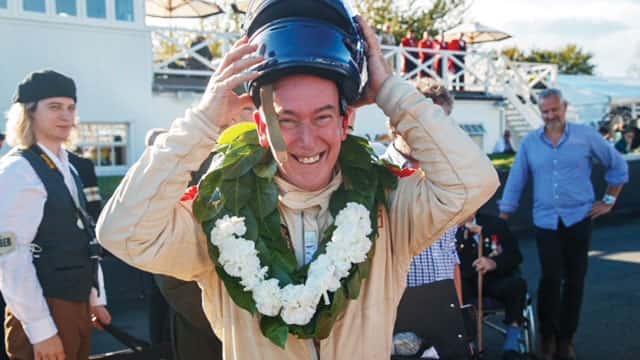 Chris Hodgetts goodwood helmet