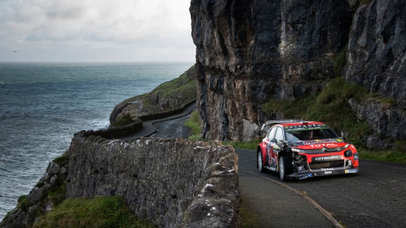 Esapekka Lappi Citroen 2019 Wales Rally GB