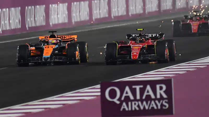 Ferrari McLaren Qatar 2023