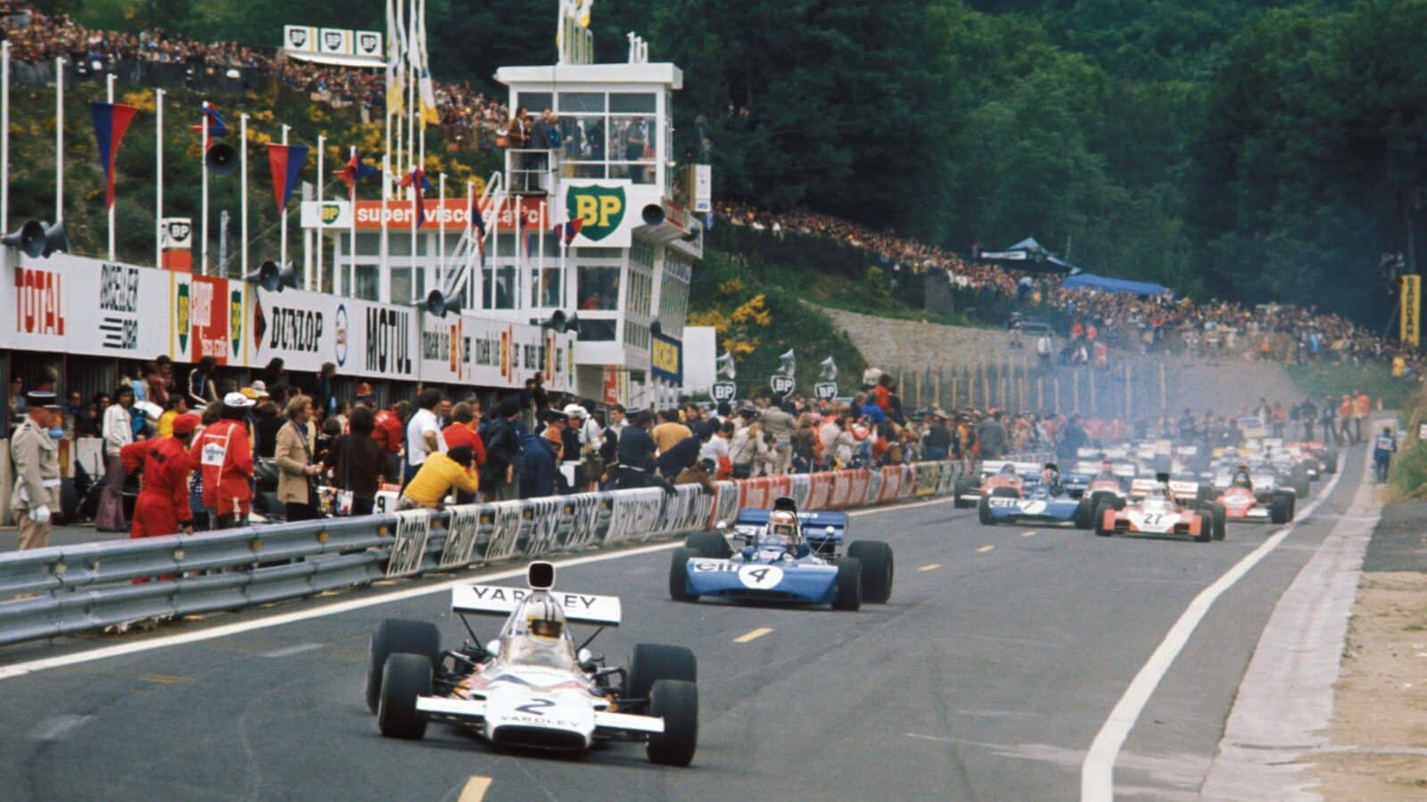 Grand Prix of France Denny Hulme of New Zealand