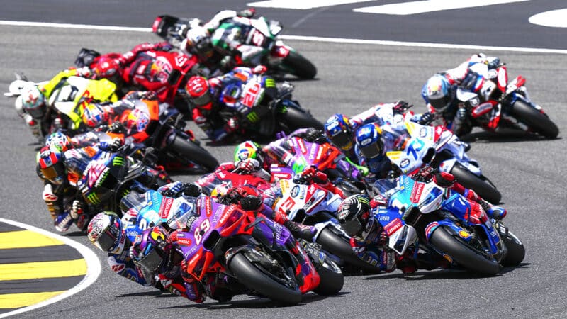 Jorge Martin leads MotoGP pack