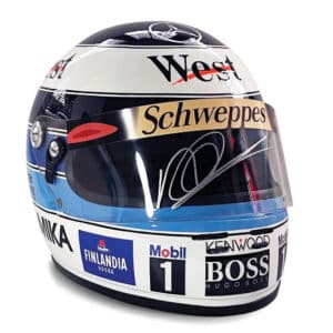 Mika HÄkkinen replica helmet