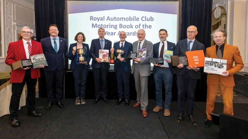 RAC Book Awards winners David Whyley,