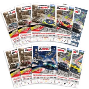 Spa 24 Hours poster set