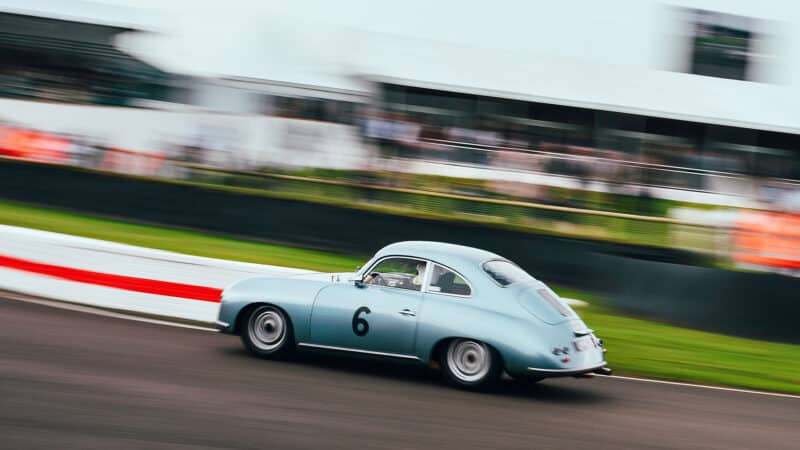 2 Denis Jenkinson Porsche 356 2024 Goodwood Members Meeting