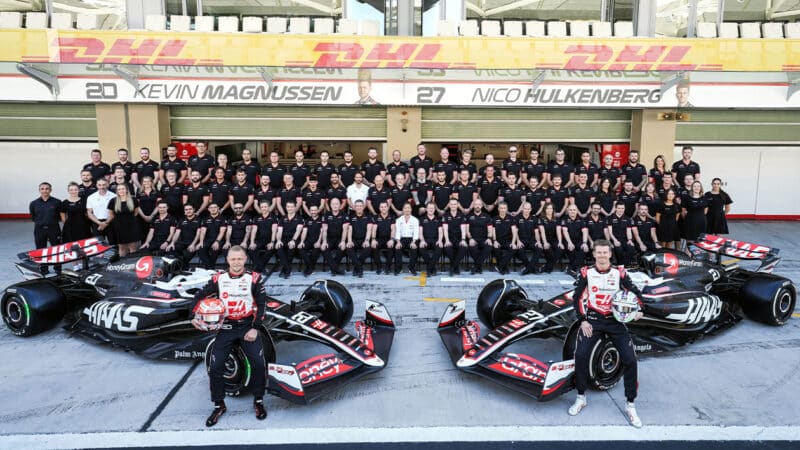 2024 Haas F1 team shot