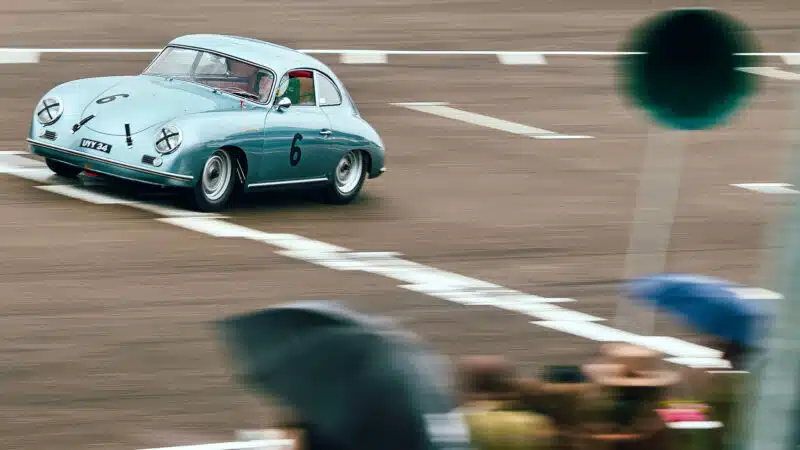 3 Denis Jenkinson Porsche 356 2024 Goodwood Members Meeting