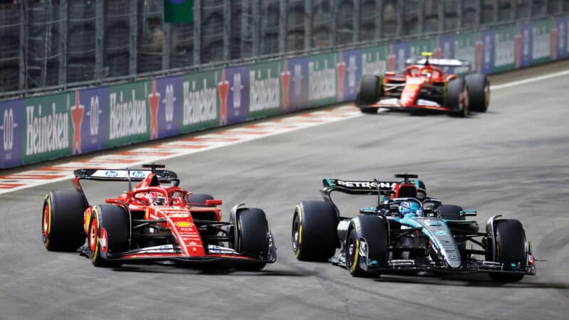 Charles Leclerc vs George Russell