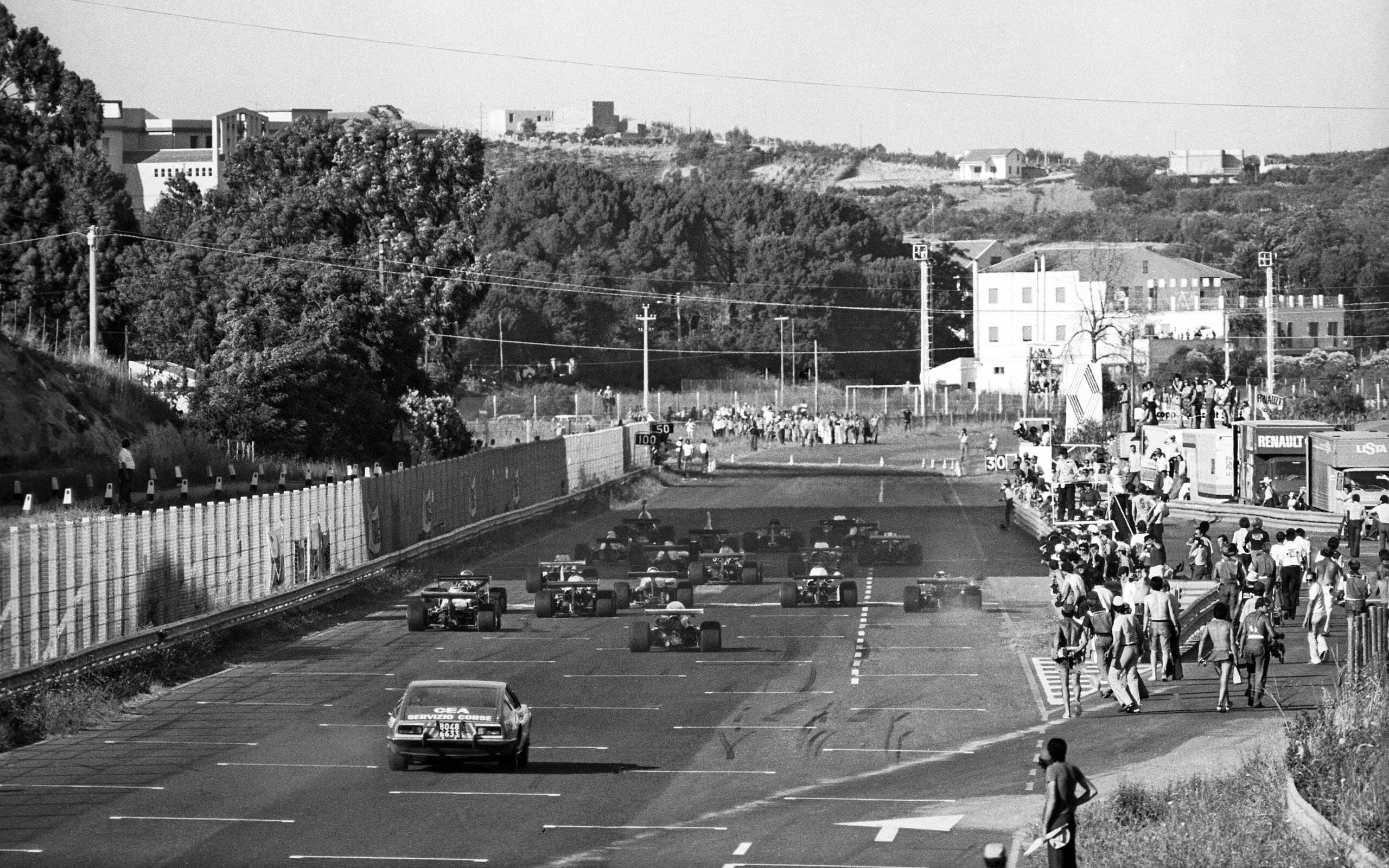 Enna-Pergusa, July 25, 1976 track start