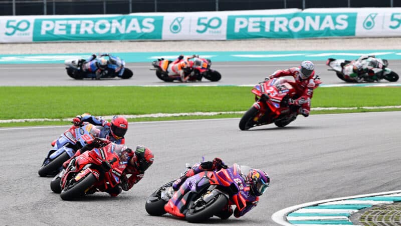 Jorge Martin leads MotoGP pack in 2024 Malaysian GP