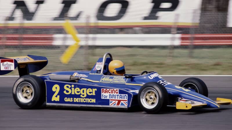 Martin Brundle British F3 1983 Silverstone