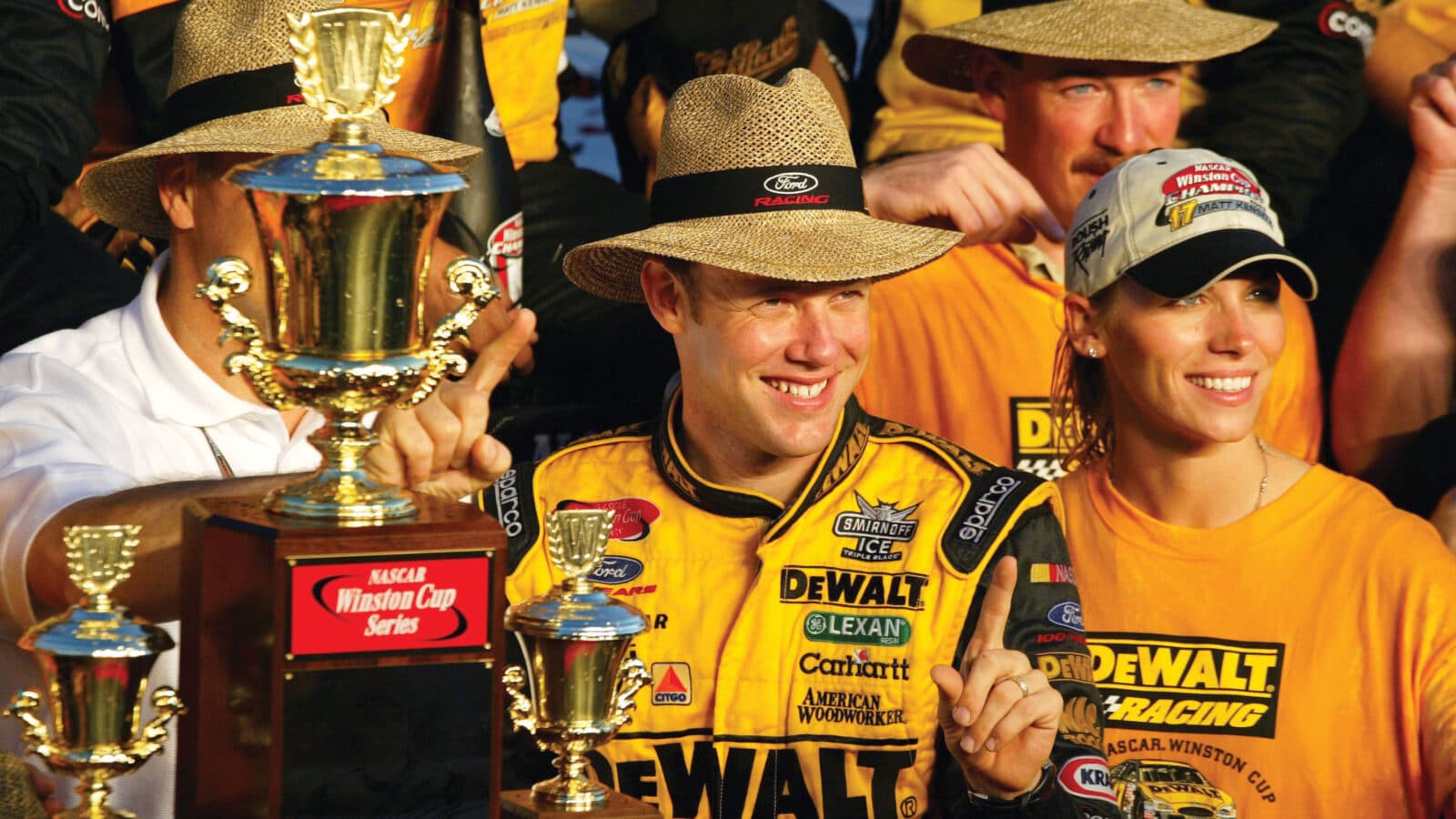 Matt Kenseth, Katie, NASCAR Cup champion, 2003