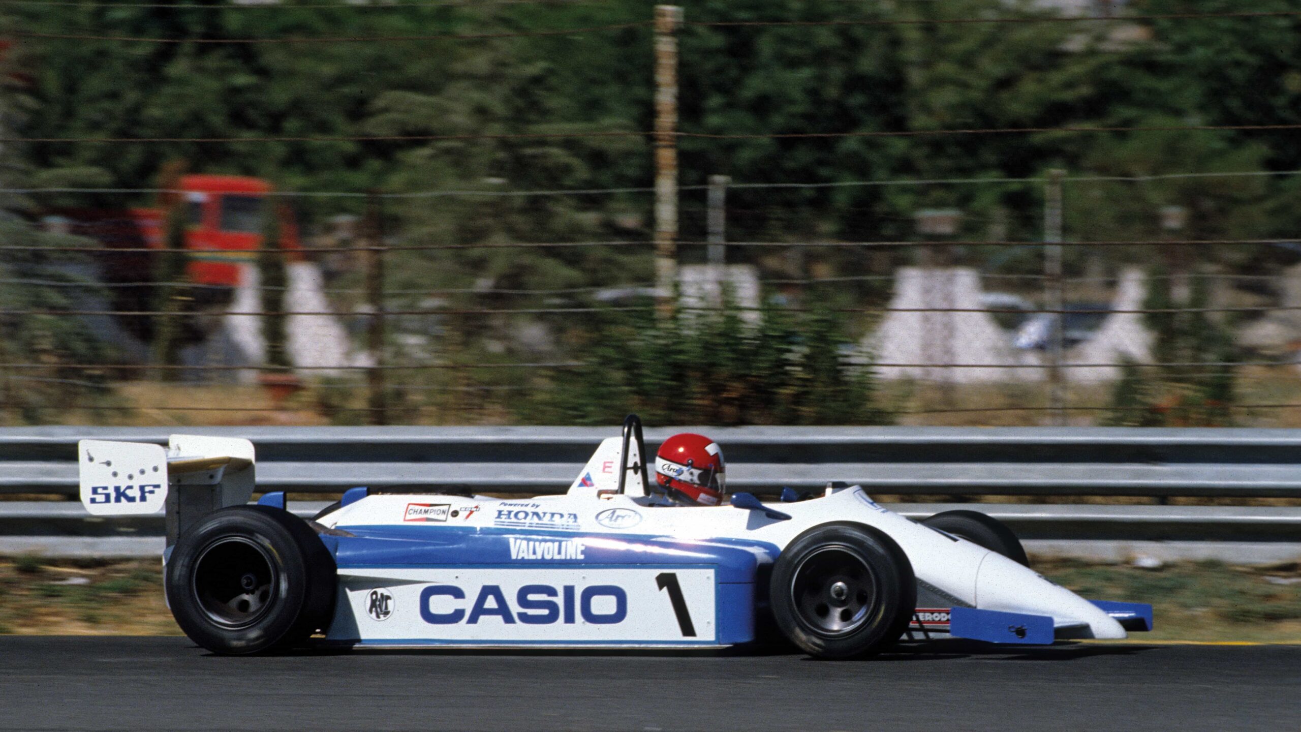 Mike Thackwell at Enna-Pergusa, July 29, 1984