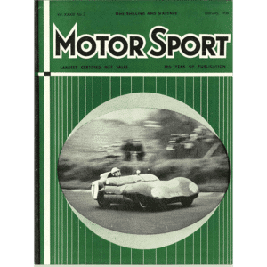 Motor Sport Magazine Feb1958