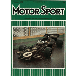 Motor Sport Magazine Feb1972