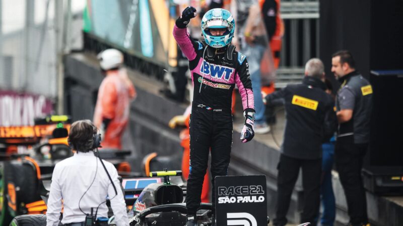 Pierre Gasly in São Paulo GP