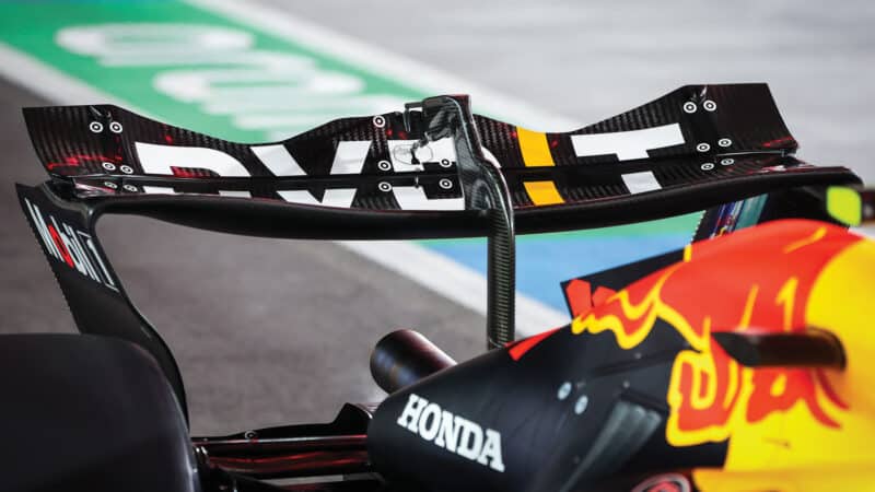 Red Bull rear wing