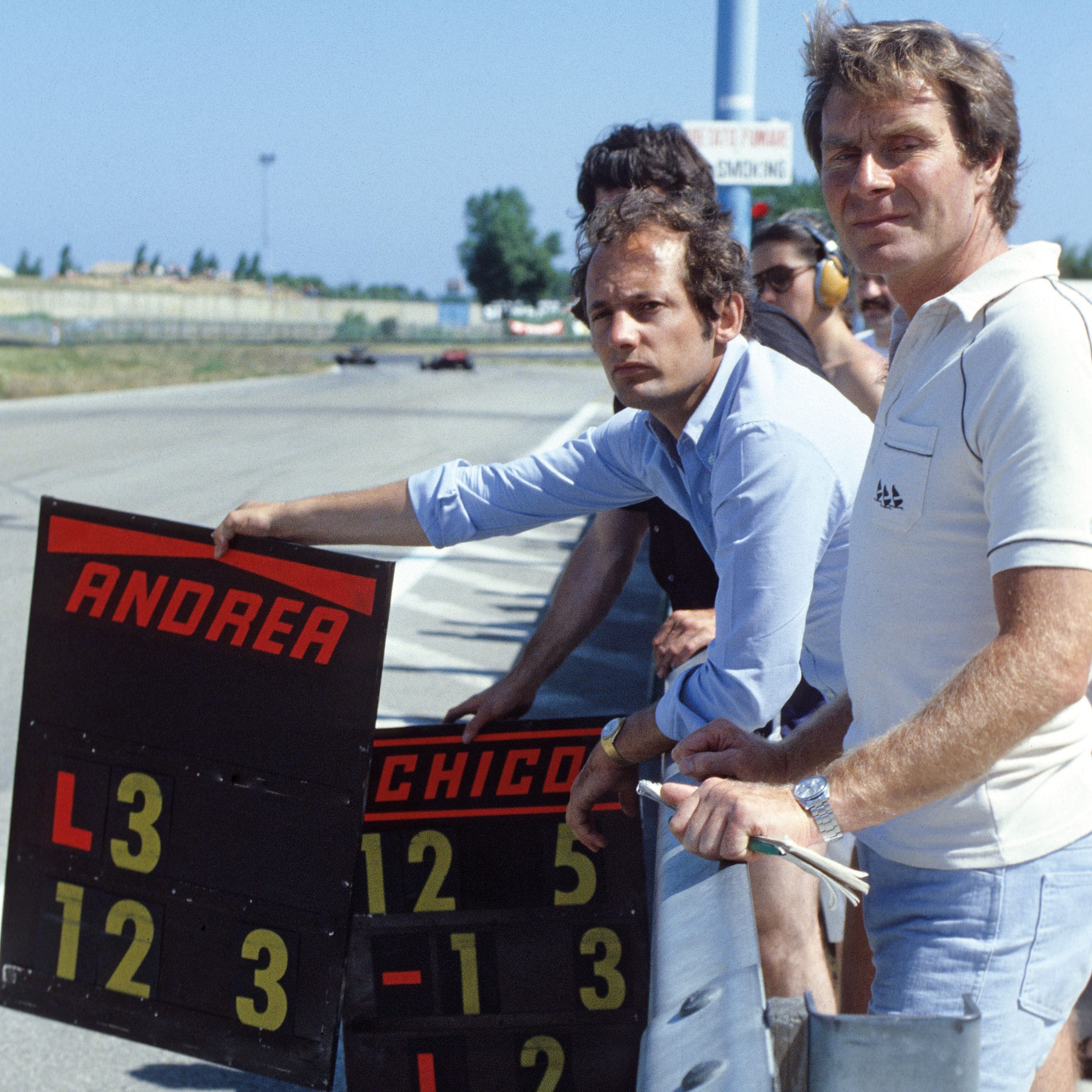 Ron Dennis and co-director Creighton Brown