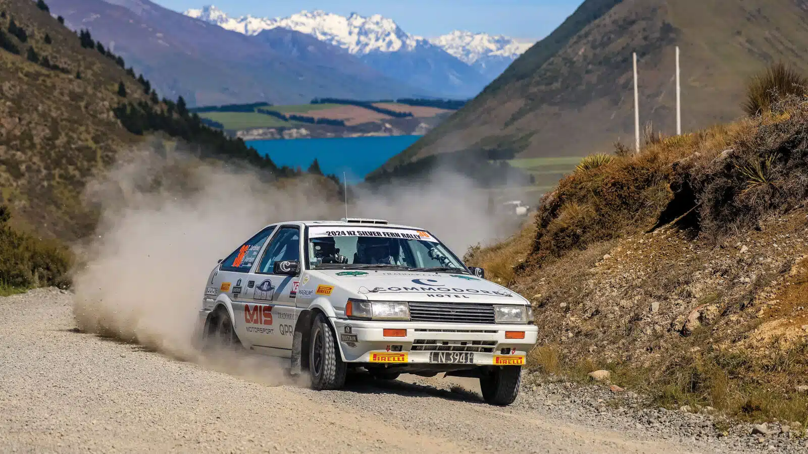 Silver Fern in New Zealand rally