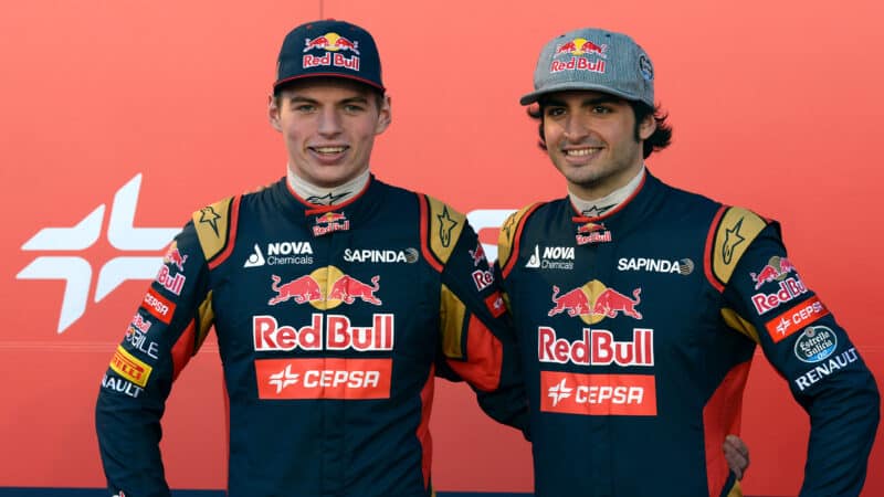 Max Verstappen Carlos Sainz