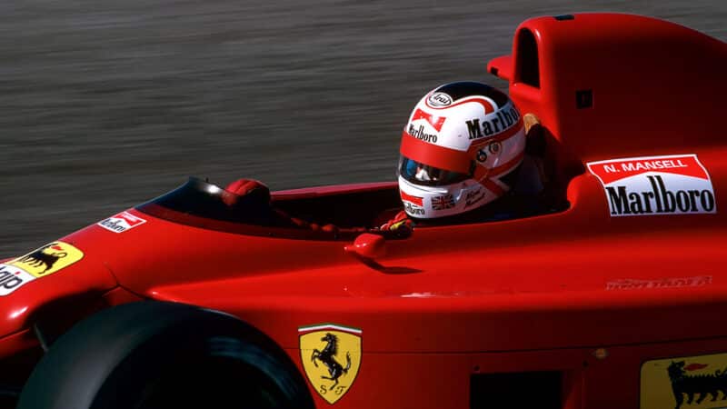 1 x Nigel Mansell Ferrari 1989 Brazilian GP