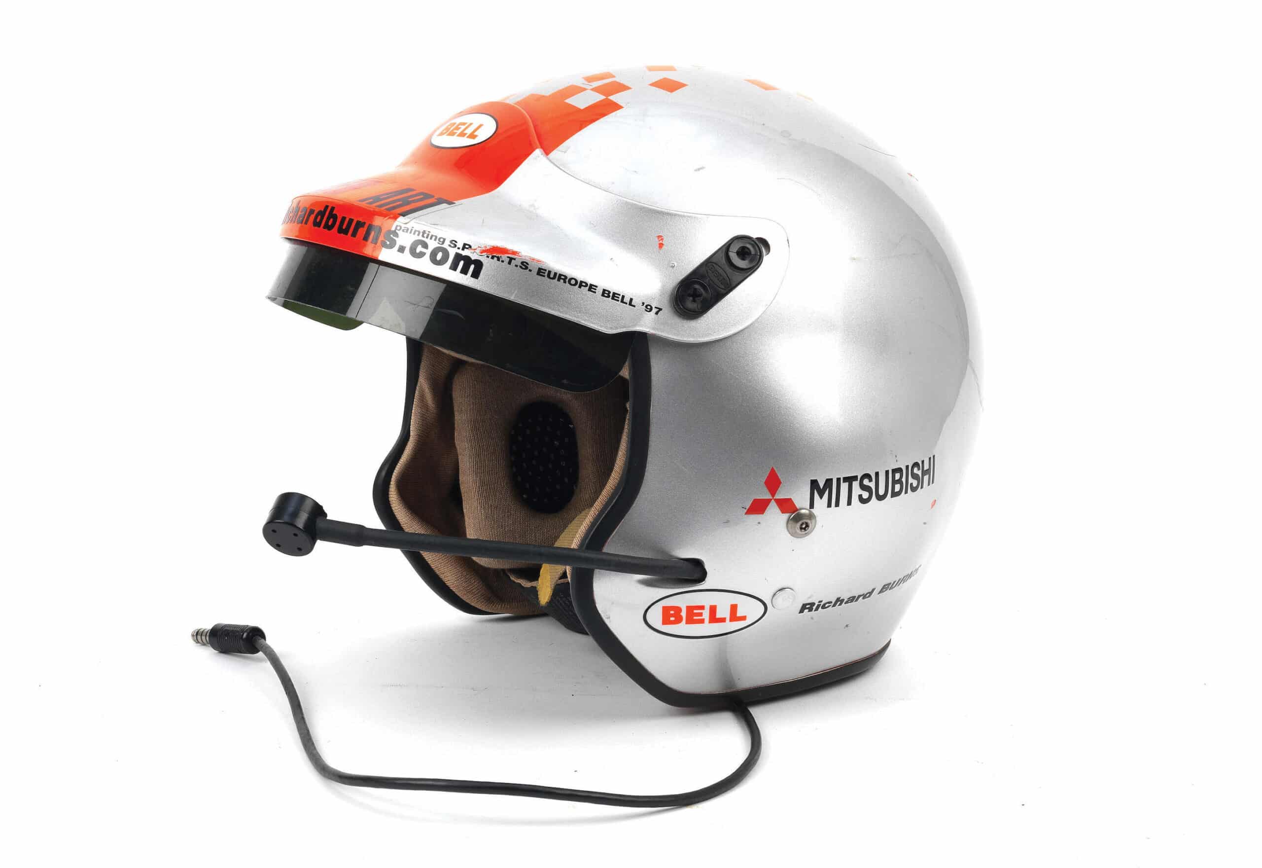 1997 Richard Burns WRC helmet