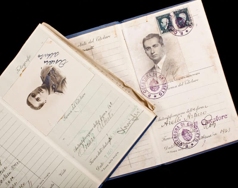 Alberto Ascari passports